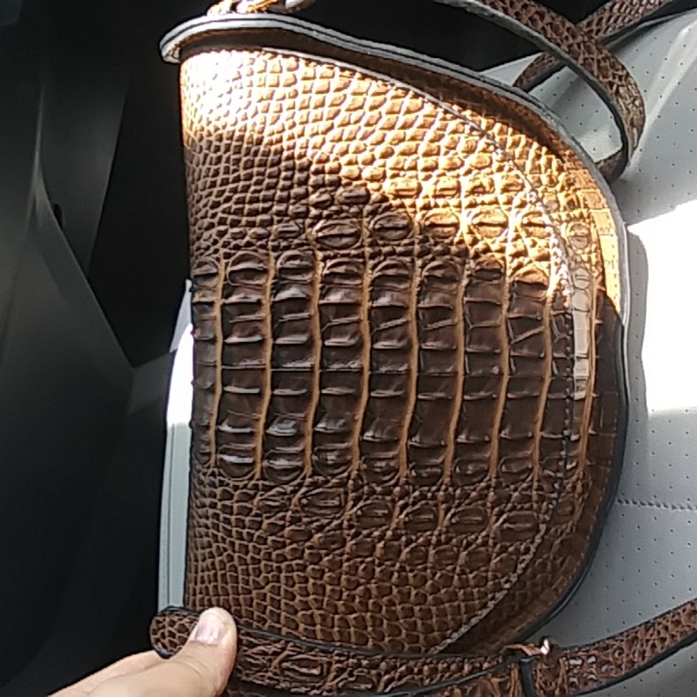 Alligator Print Crossbody